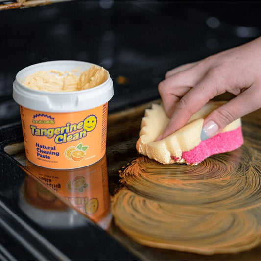 Scrub Daddy Tangerine Clean – Pasta de Limpieza Natural con Aroma a Naranja